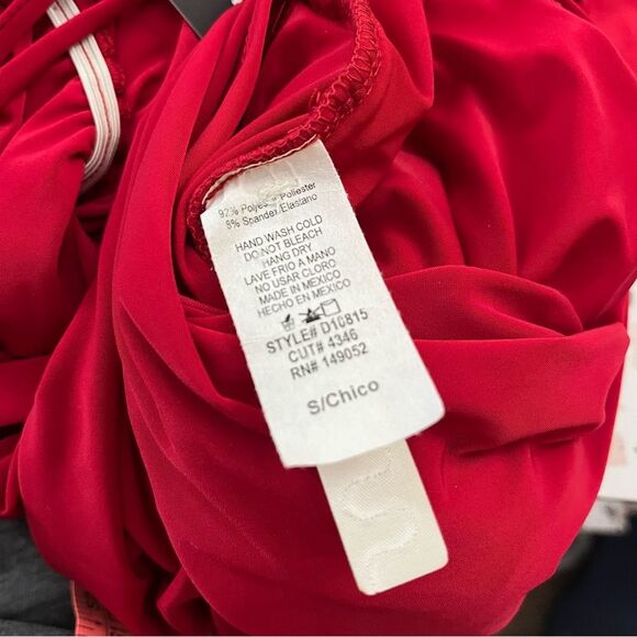 Fashion Nova Lynnea Ruched Midi Dress Red Small - Picture 4 of 6